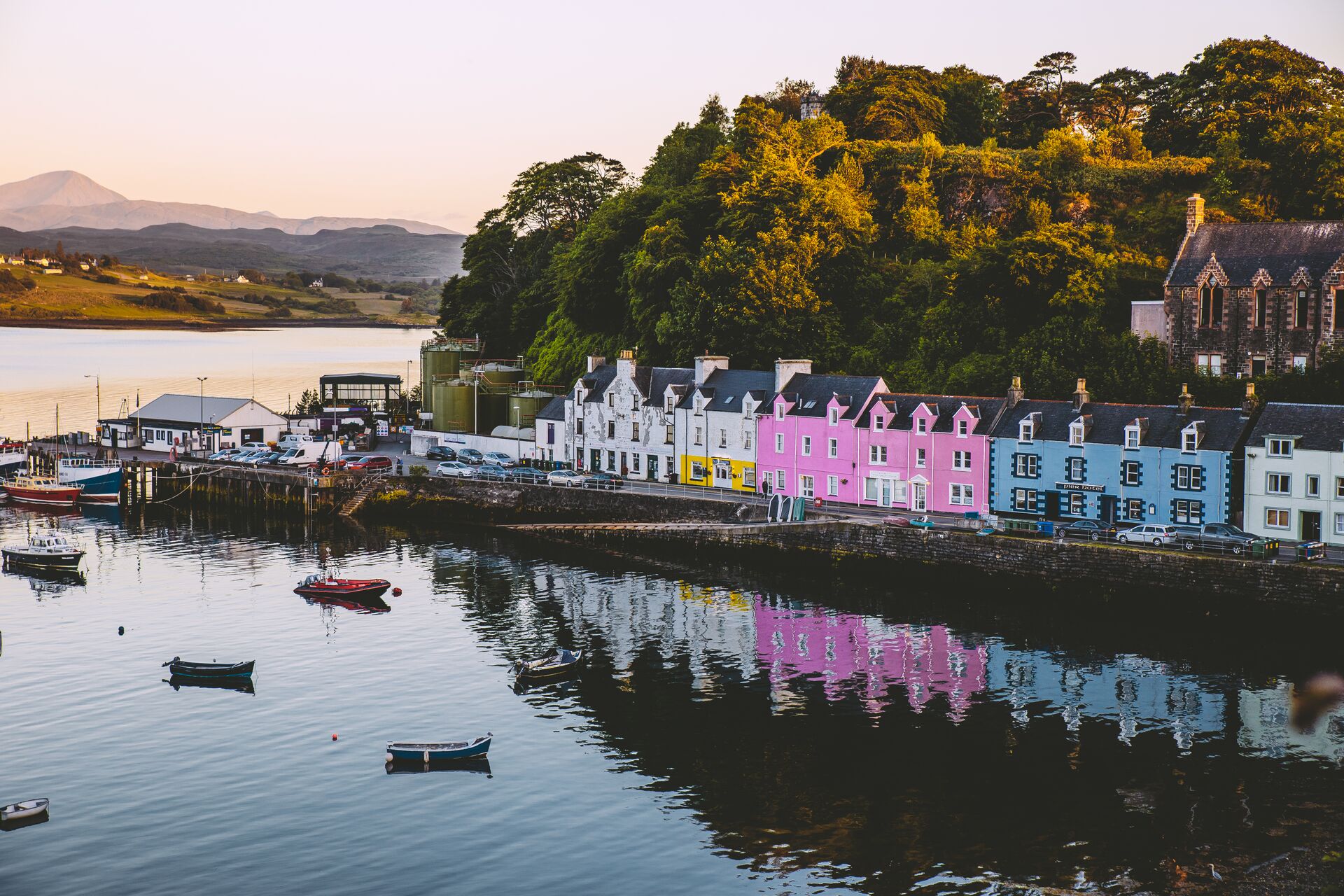 image of Highlight Portree Isle of Skye Scotland tours