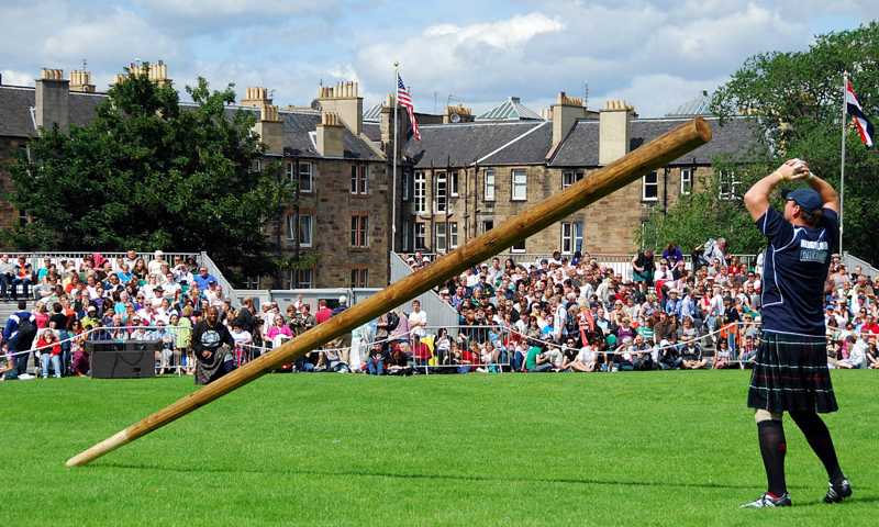 Caber Tossing