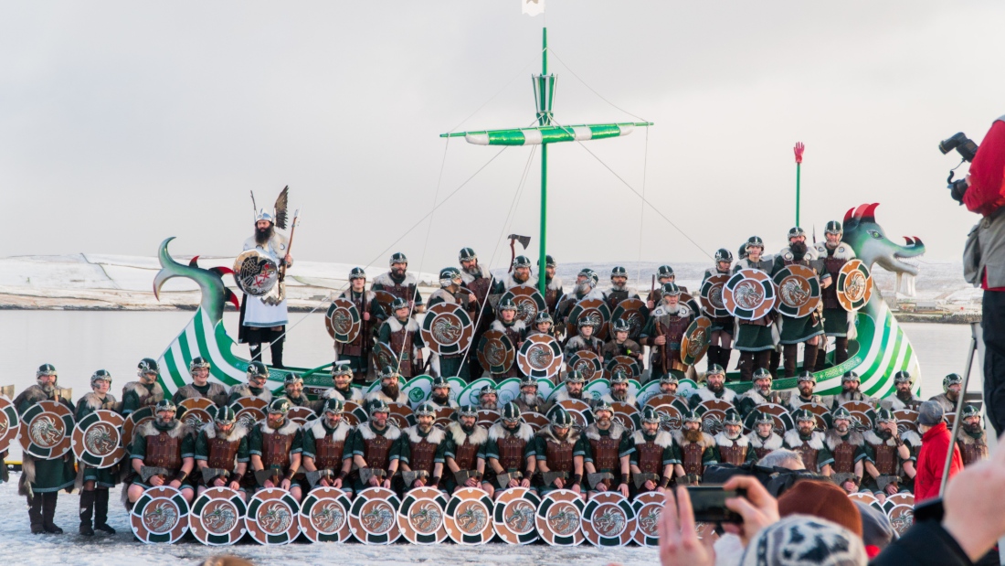 Up Helly Aa parade 2019