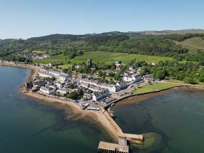 Aerial view of Inveraray