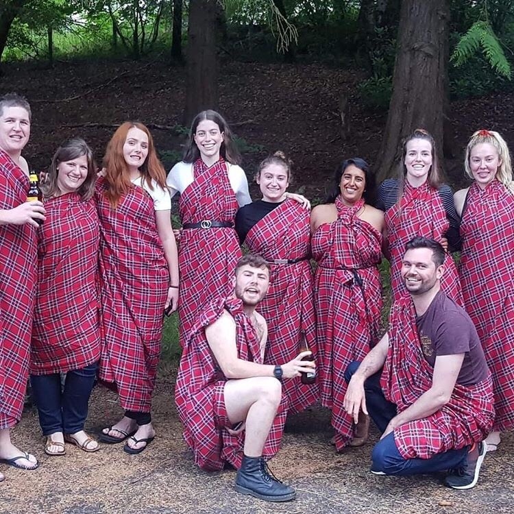 Tartan Toga Party at Morag's Lodge
