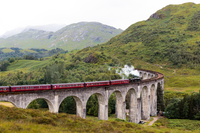 image of Highlight Jacobite Steam Train Harry Potter Scotland tours 